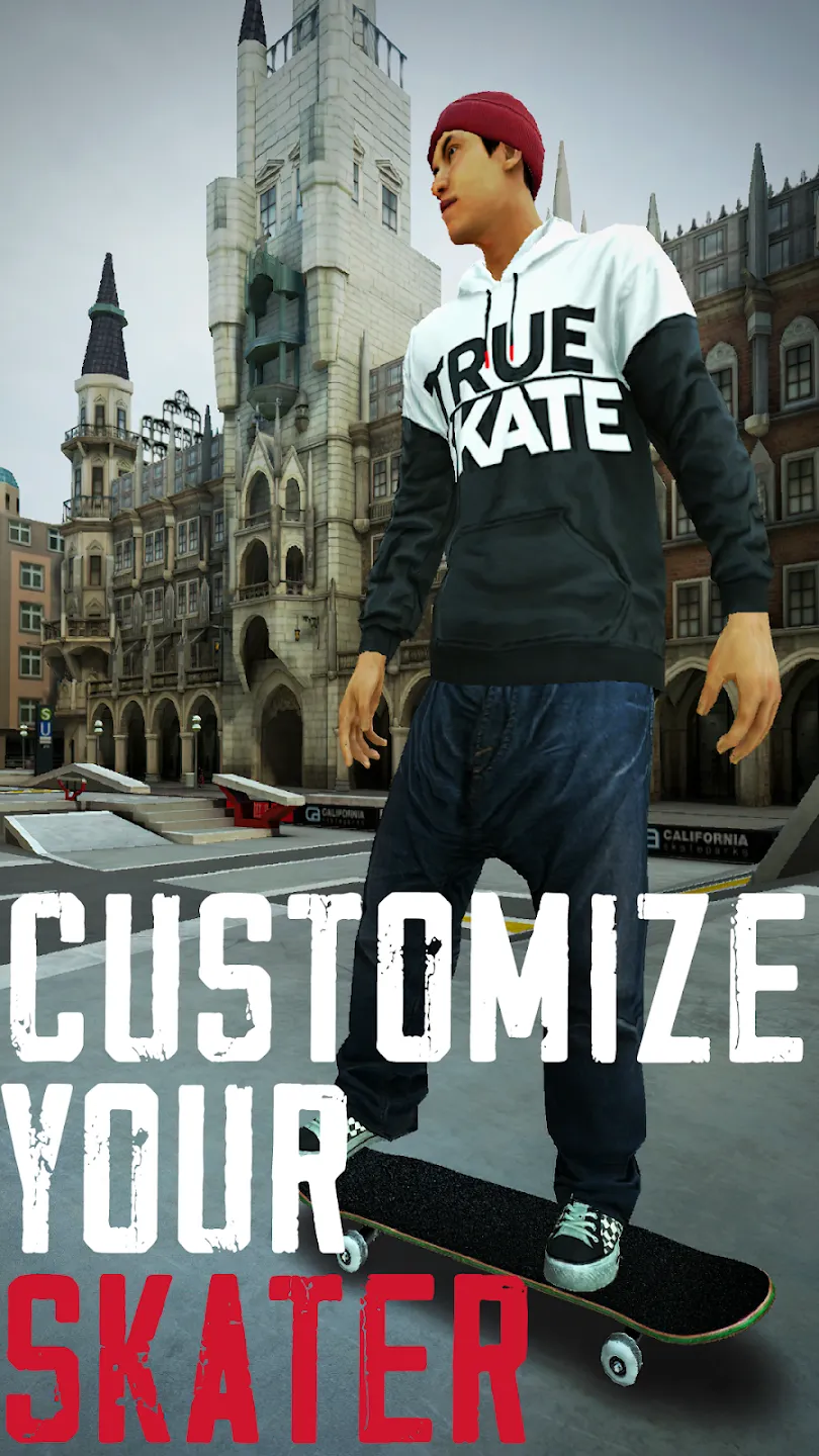 True Skate v1.5.106 APK Мод (Много денег) Screenshot 3 True Skate v1.5.106 APK Мод (Много денег) Screenshot 3
