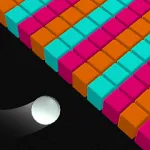 Скачать Color Bump 3D: ASMR ball game [мод: без рекламы] на Андроид