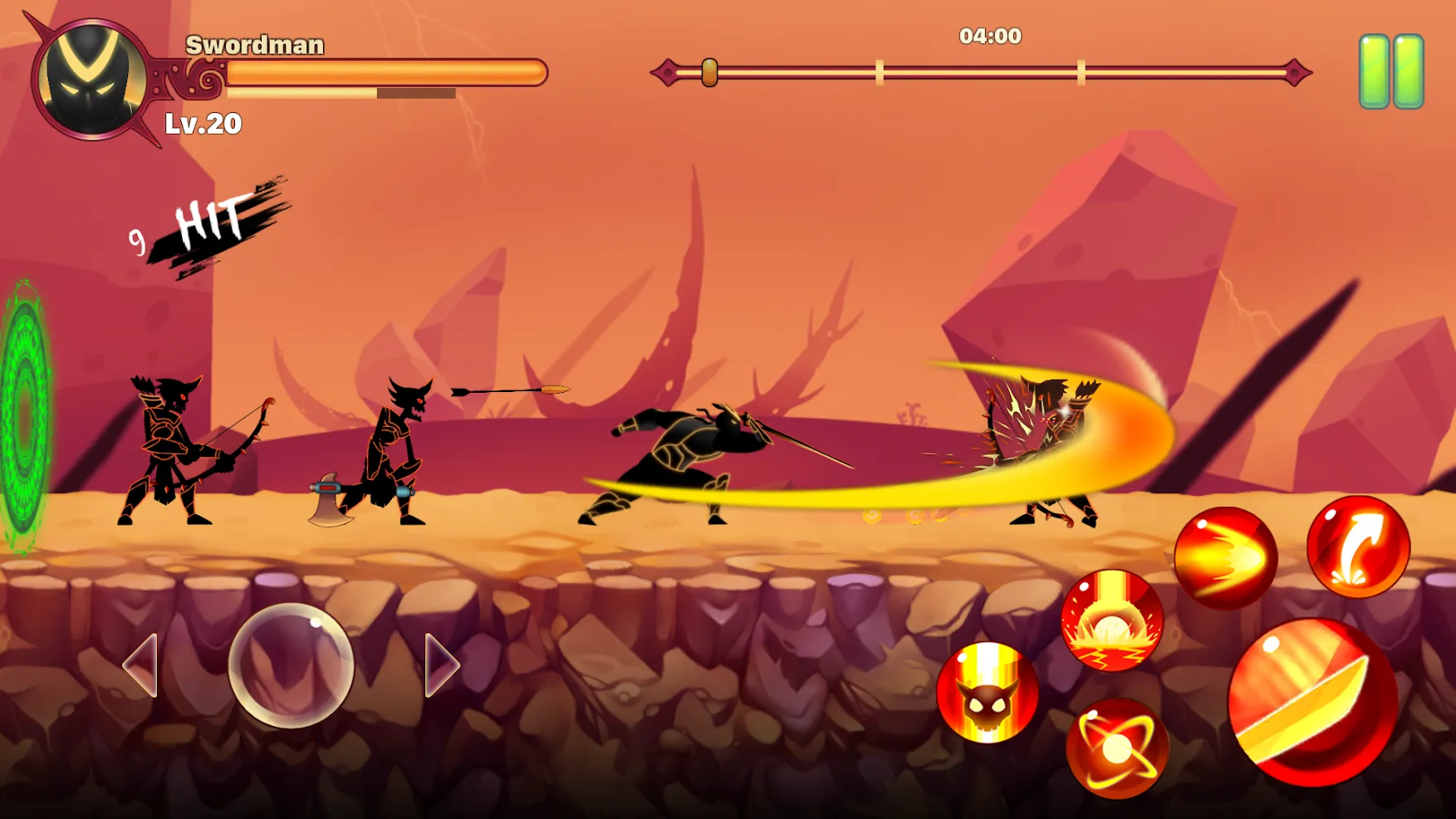 Stickman Ninja: Legends Warrior [мод: много денег] Screenshot 5
