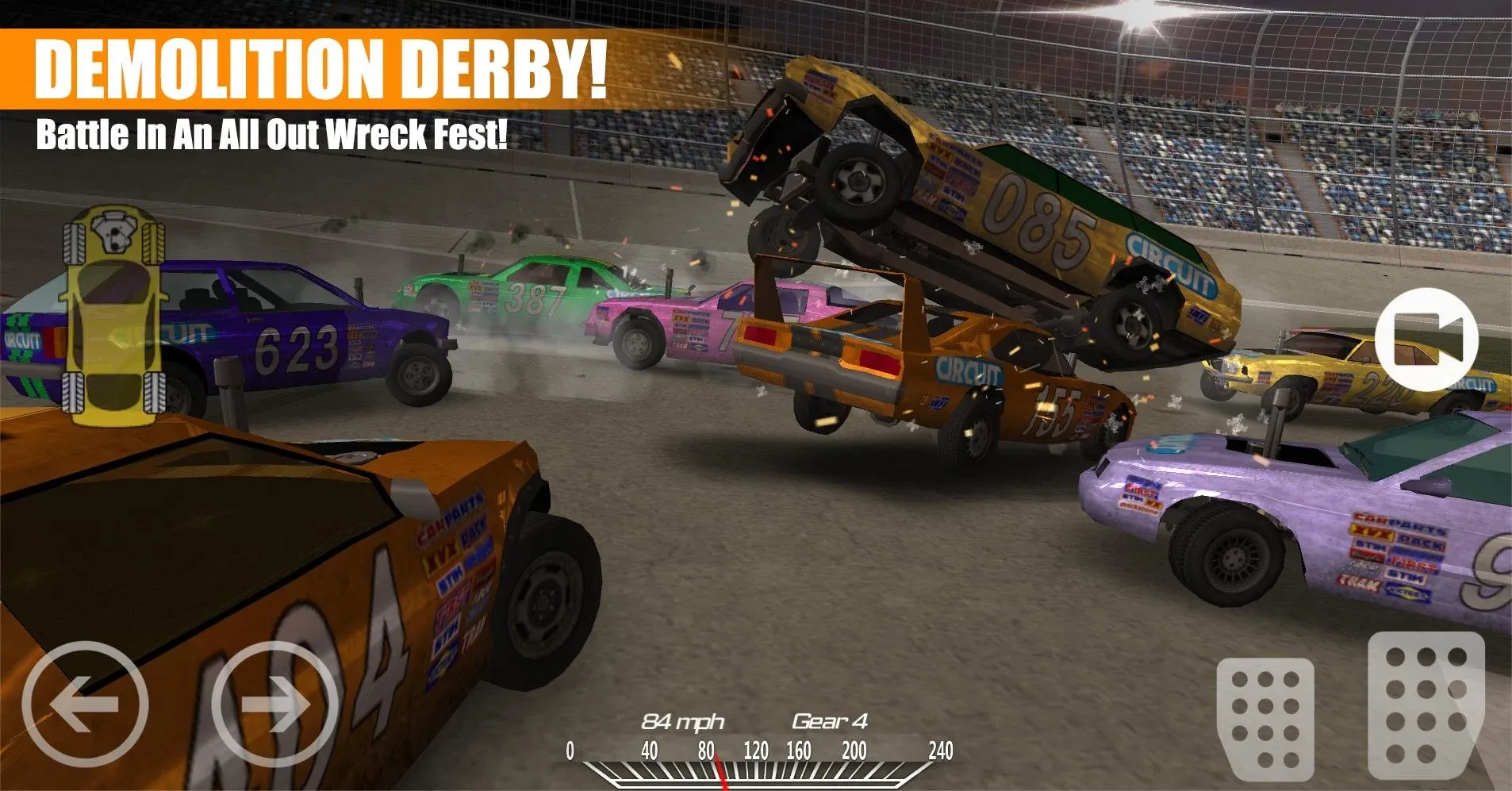 Demolition Derby 2 v1.7.41 APK Мод (Много денег) Screenshot 1