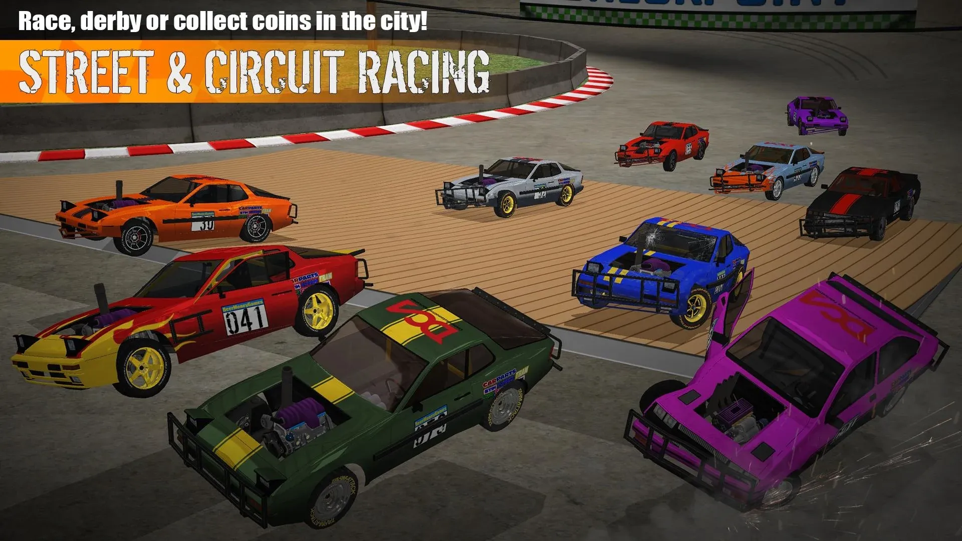 Demolition Derby 3 v1.1.184 APK Мод (Много денег) Screenshot 3 Demolition Derby 3 v1.1.184 APK Мод (Много денег) Screenshot 3
