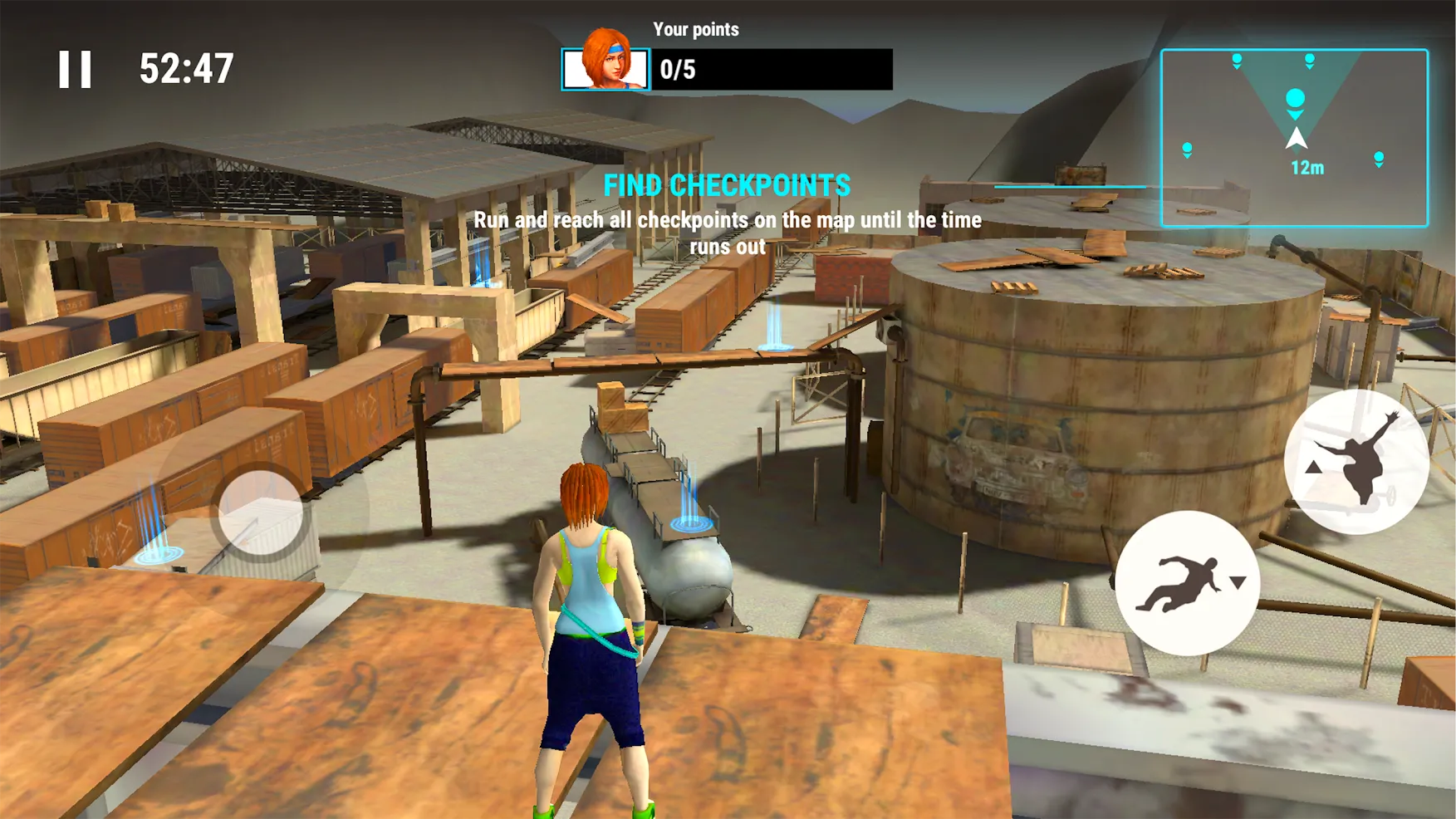 Симулятор Паркура 3D [мод: без рекламы] Screenshot 4