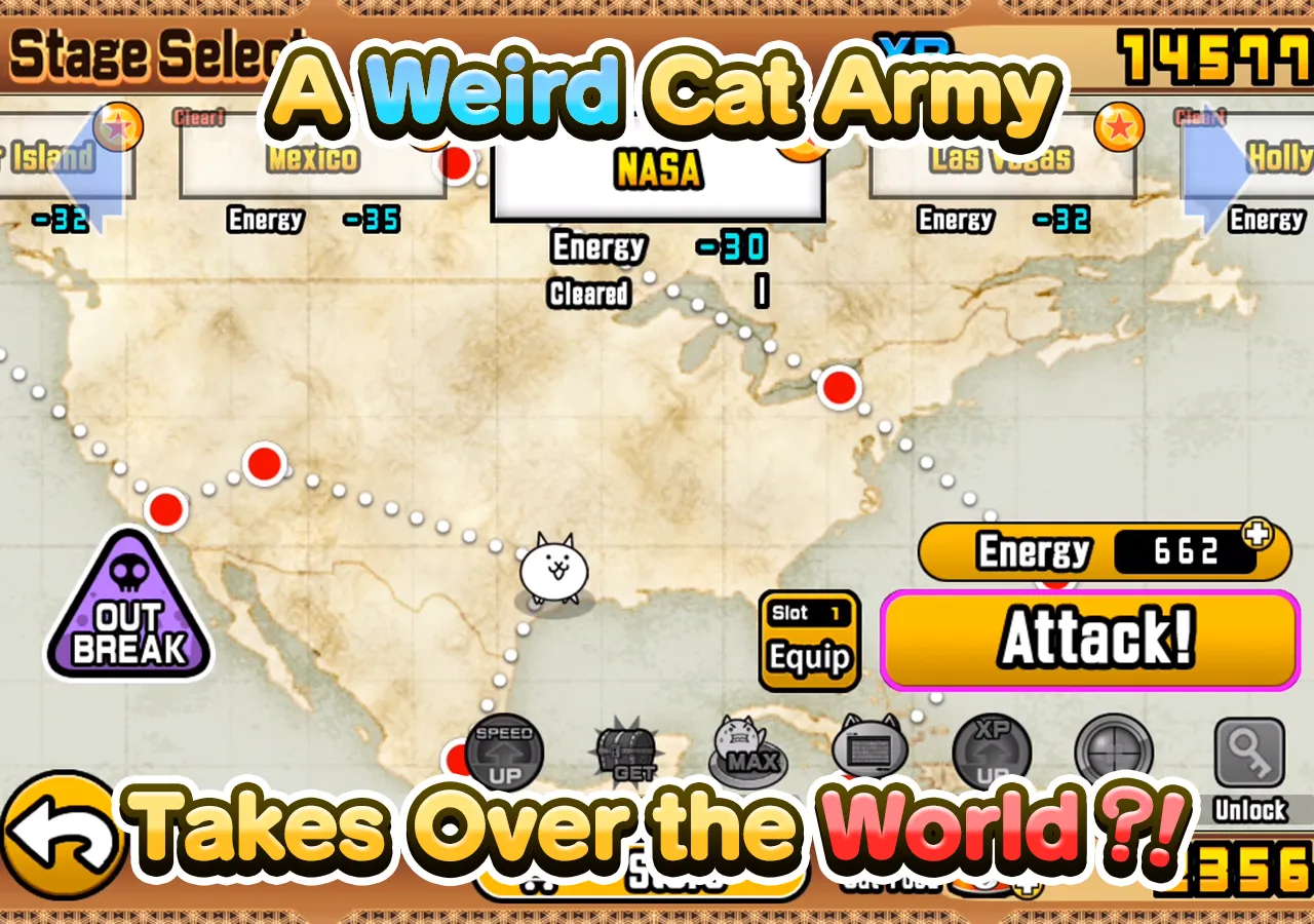The Battle Cats v15.3.1 APK Мод (Много денег) Screenshot 3