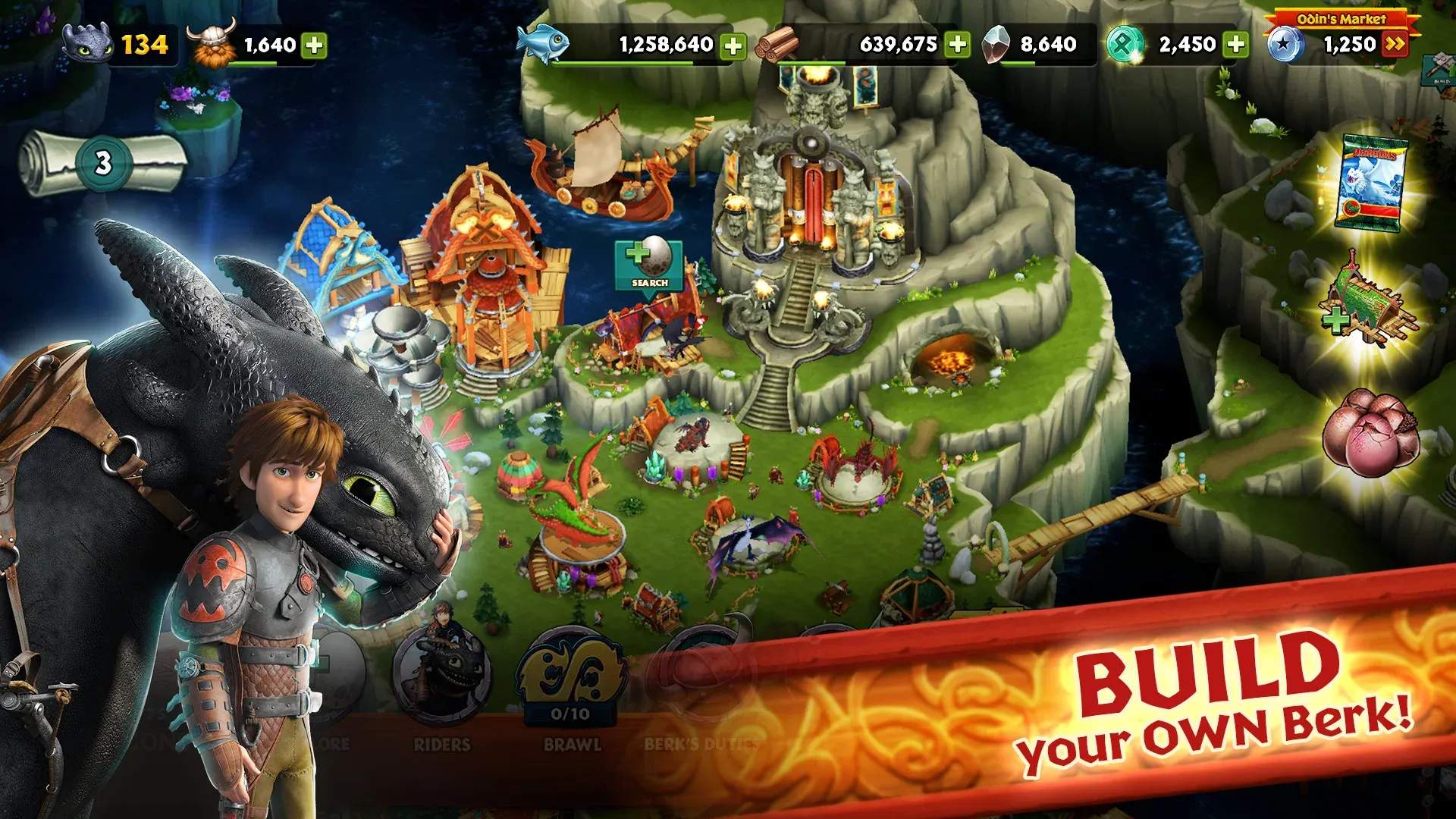 Dragons: Всадники Олуха v1.108.5 APK Мод (Меню, Unlimited Money) Screenshot 1