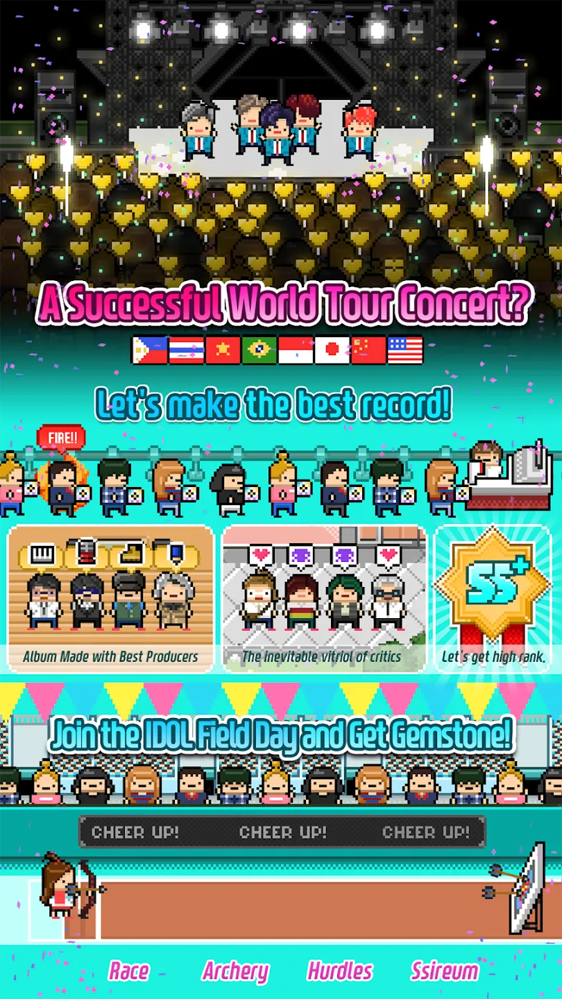 Monthly Idol v19.7 APK Мод (Бесплатные покупки) Screenshot 2 Monthly Idol v19.7 APK Мод (Бесплатные покупки) Screenshot 2