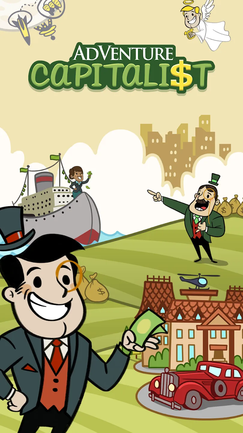 AdVenture Capitalist v9.19.0 APK Мод (Много денег) Screenshot 1