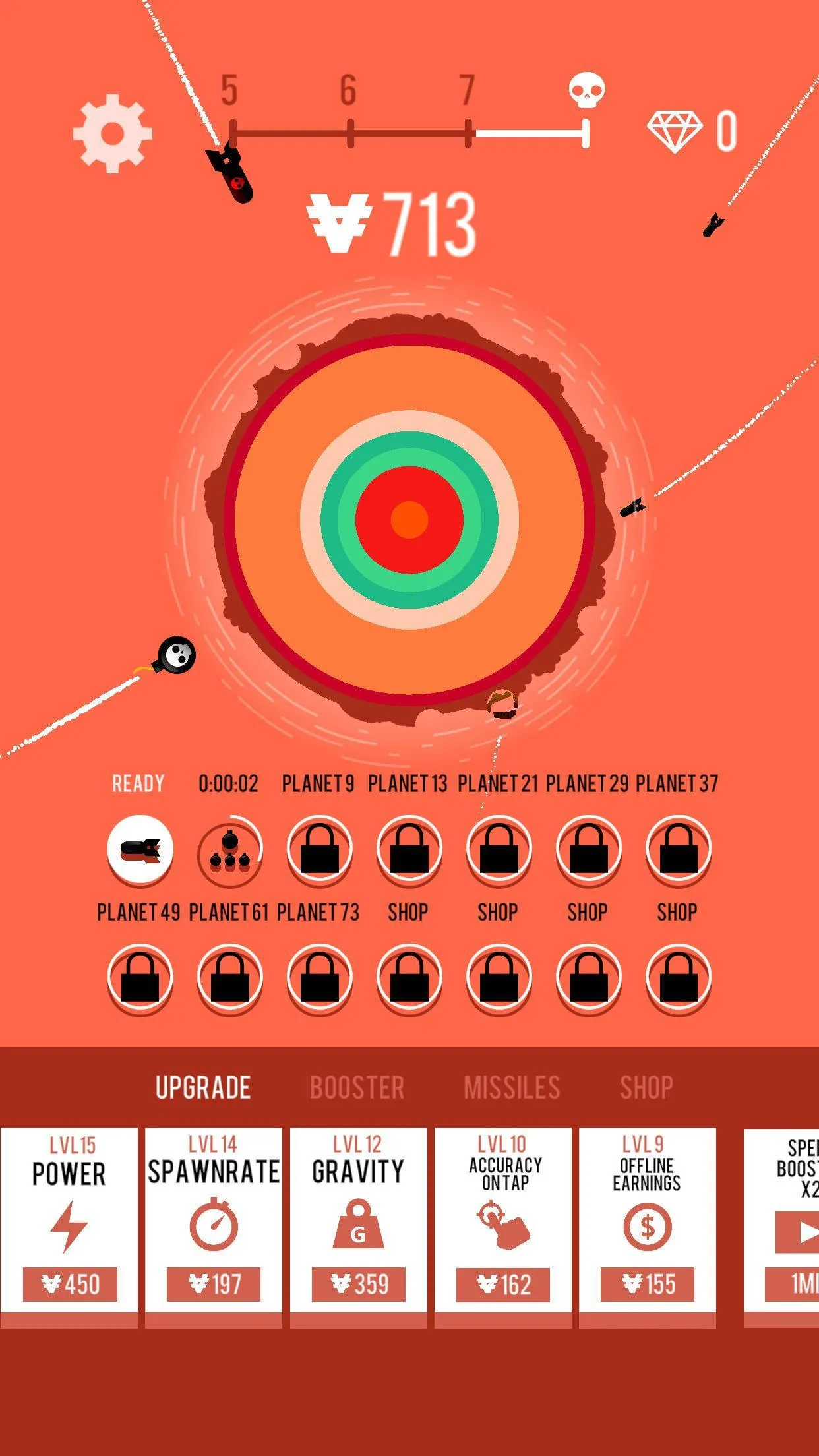 Planet Bomber! v8.3.23 APK Мод (Много денег) Screenshot 1 Planet Bomber! v8.3.23 APK Мод (Много денег) Screenshot 1