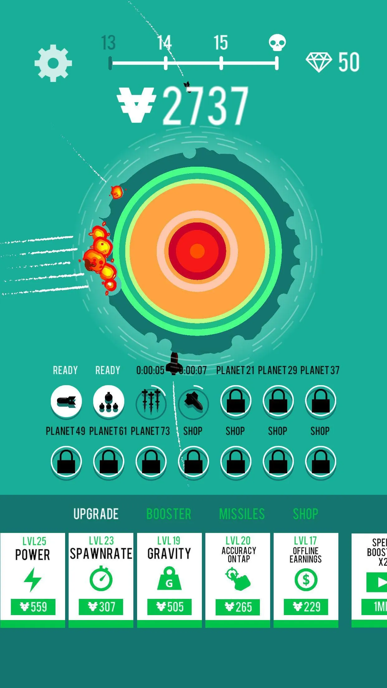 Planet Bomber! v8.3.23 APK Мод (Много денег) Screenshot 3 Planet Bomber! v8.3.23 APK Мод (Много денег) Screenshot 3