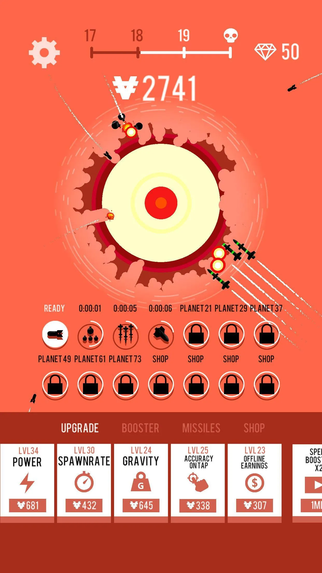 Planet Bomber! v8.3.23 APK Мод (Много денег) Screenshot 4 Planet Bomber! v8.3.23 APK Мод (Много денег) Screenshot 4