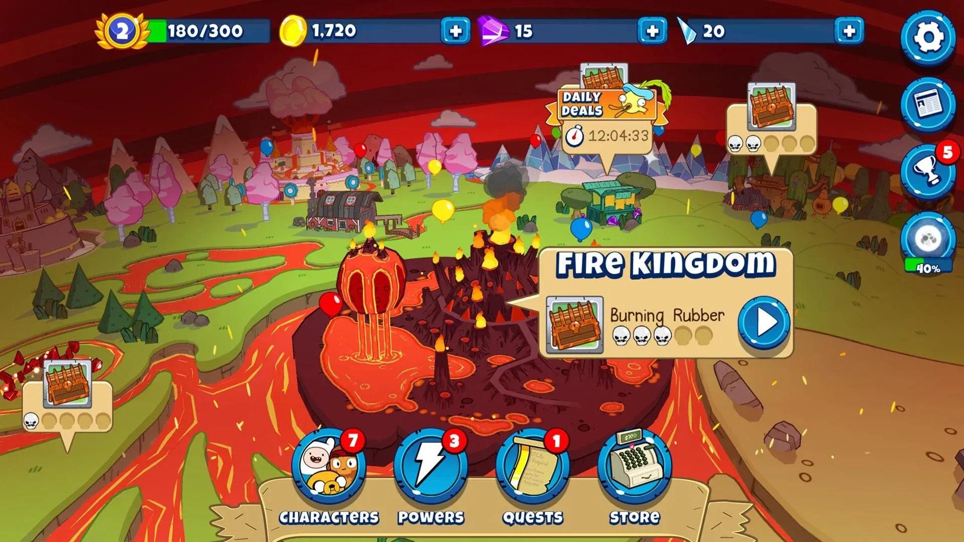 Bloons Adventure Time TD v1.7.7 APK Мод (Меню, Режим бога, Бесплатные улучшения) Screenshot 3
