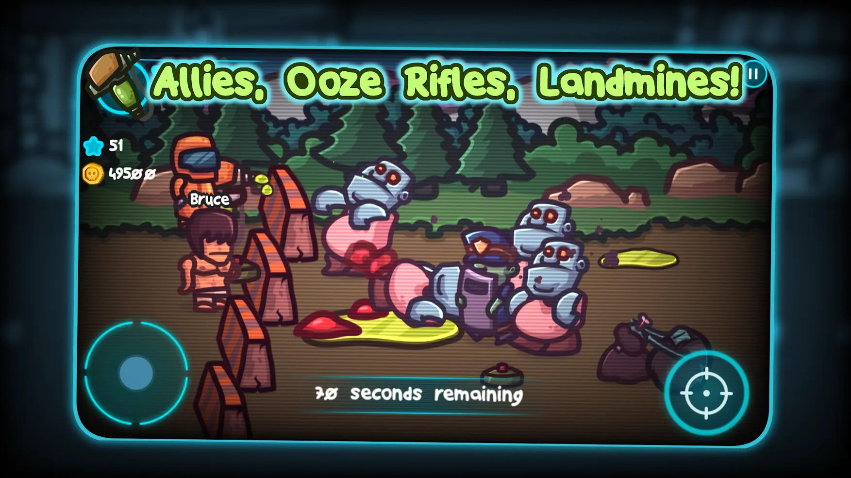 Zombie Guard 2 [мод: бесплатные покупки] Screenshot 2