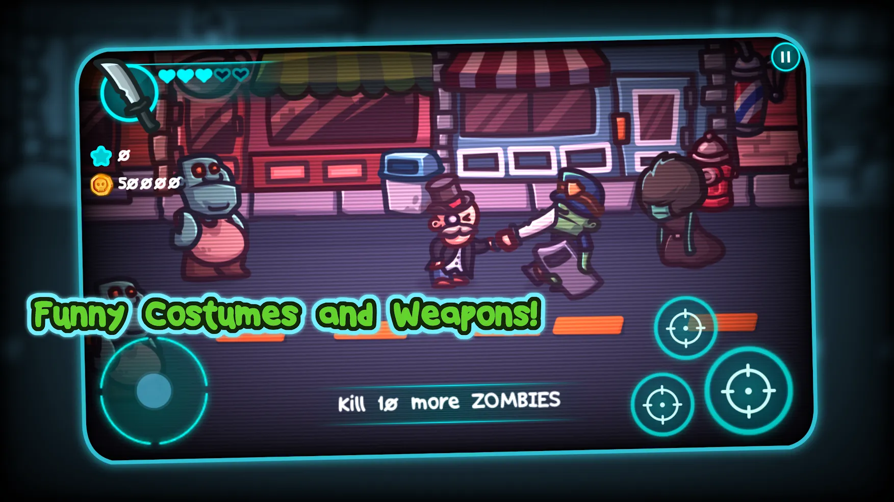 Zombie Guard 2 [мод: бесплатные покупки] Screenshot 5