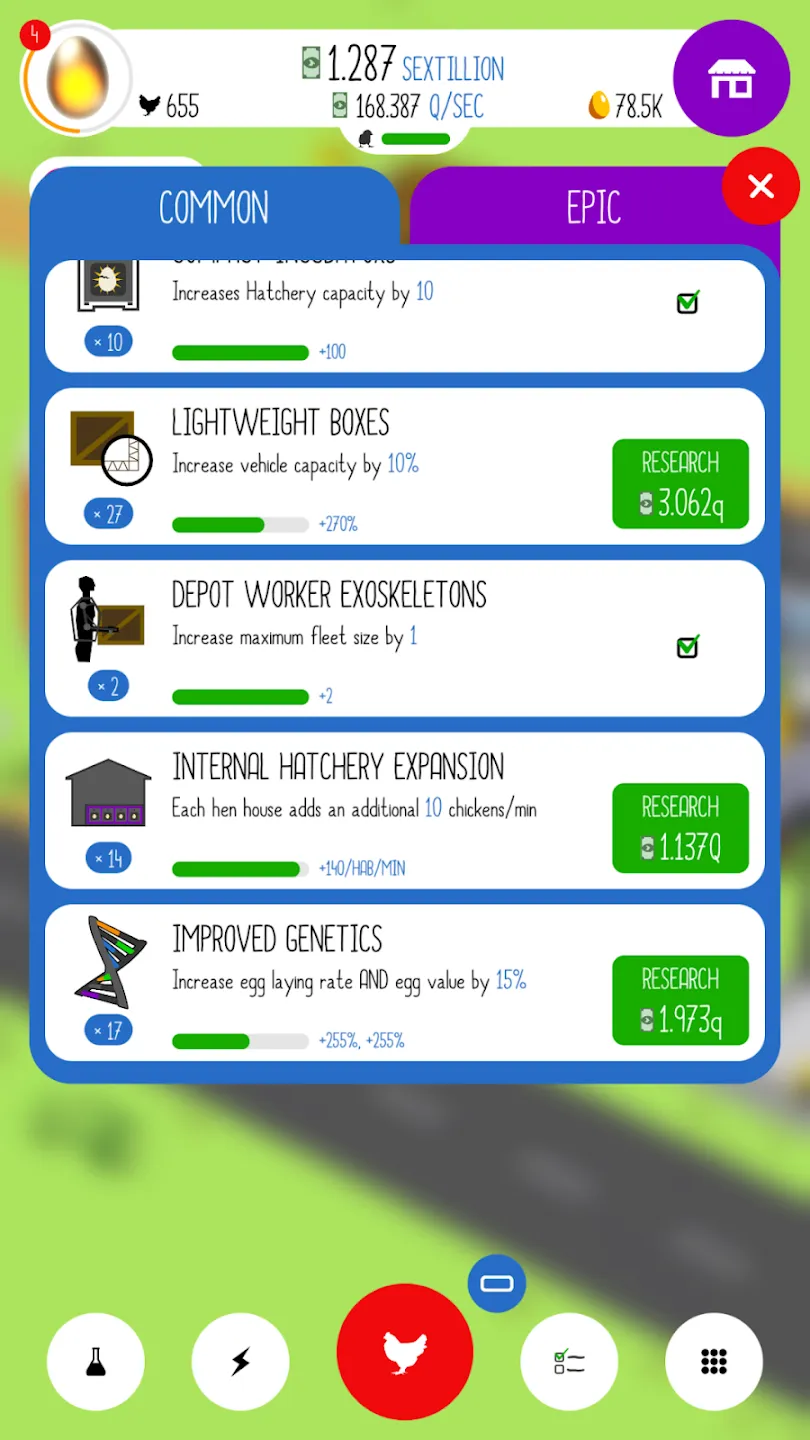 Egg, Inc. v1.35.5 APK Мод (Много денег) Screenshot 2