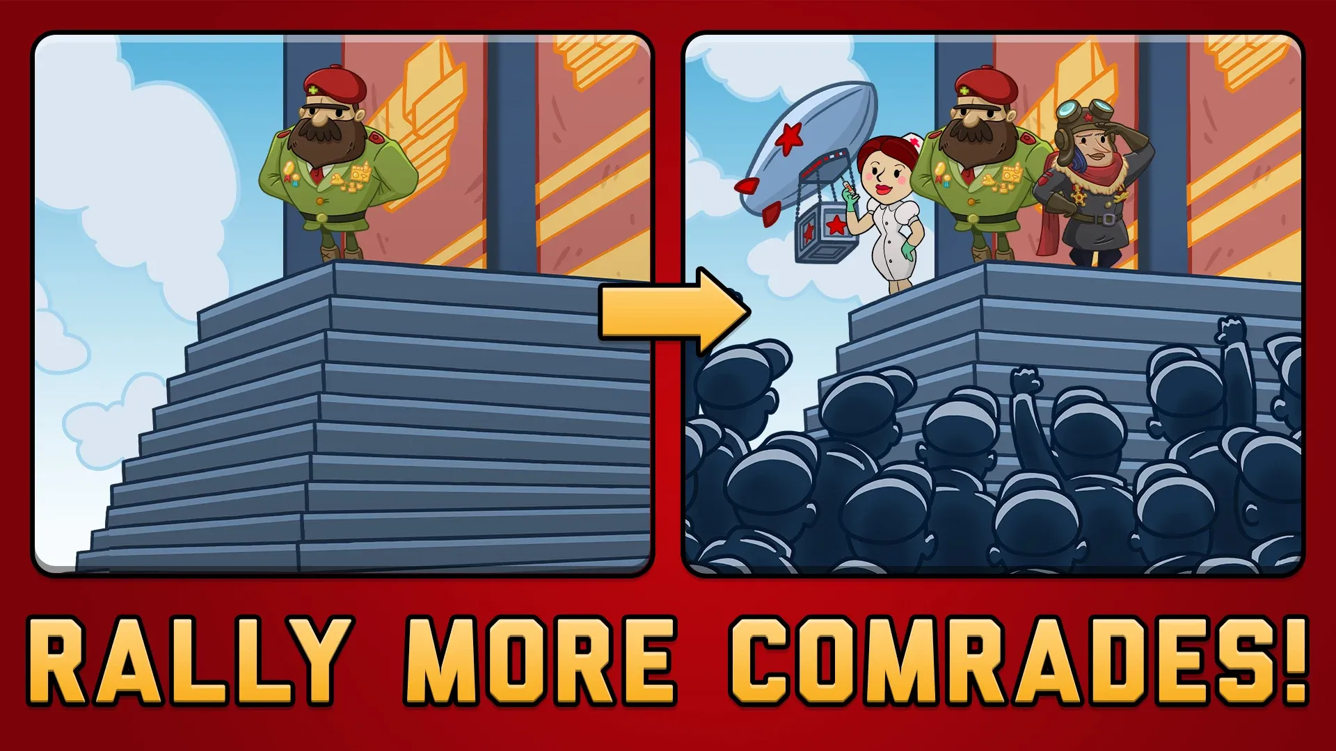 AdVenture Communist v6.54.0 APK Мод (Бесплатные улучшения) Screenshot 4