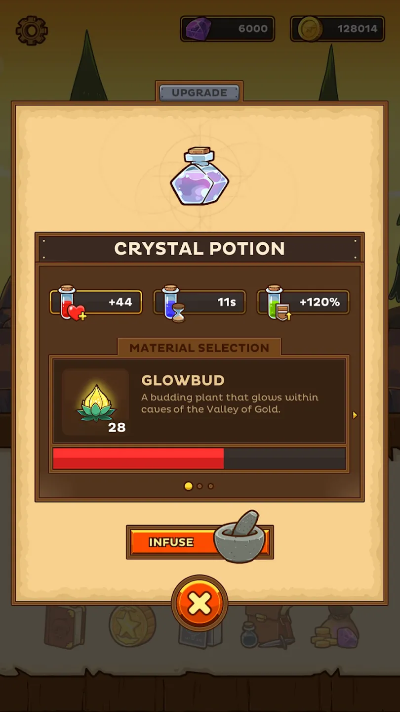 Postknight v2.2.56 APK Мод (Меню, Множитель урона и скорости, Режим бога) Screenshot 5