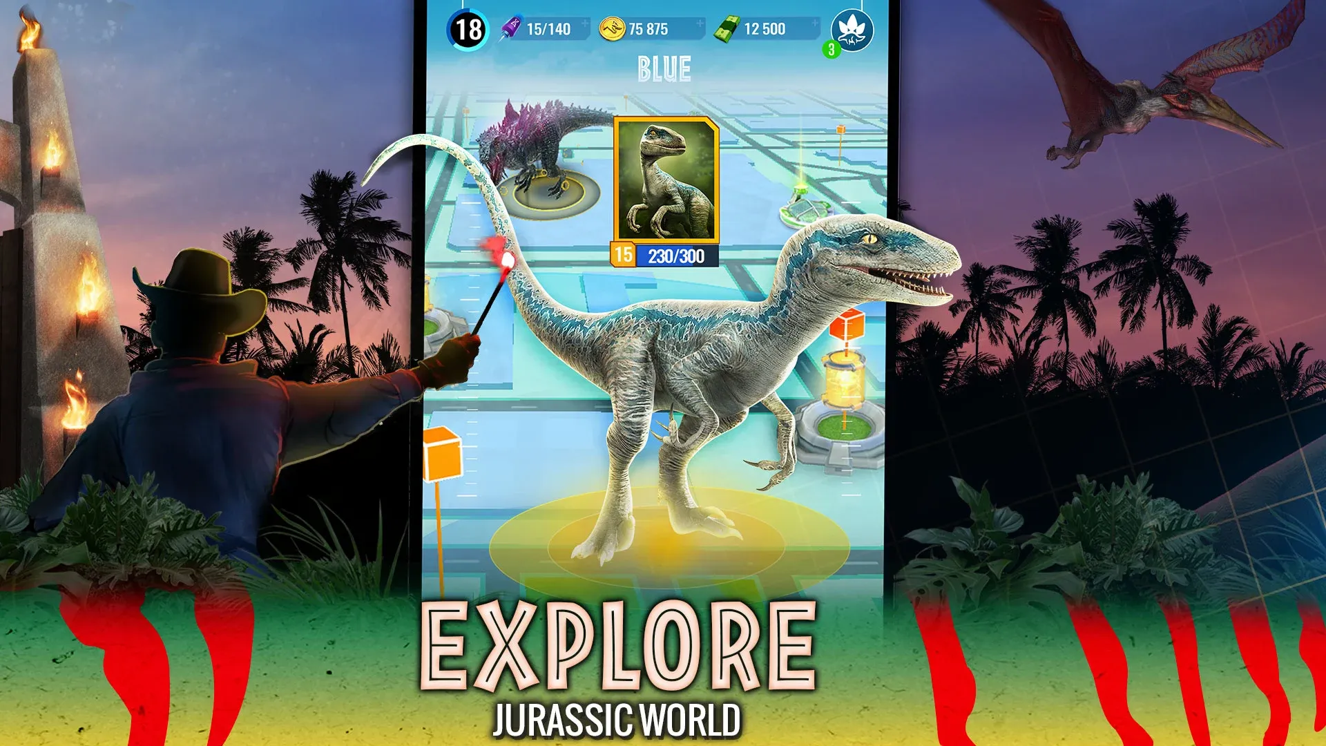Jurassic World К жизни v3.19.68 APK Мод (Меню, Бесконечная энергия, VIP) Screenshot 2 Jurassic World К жизни v3.19.68 APK Мод (Меню, Бесконечная энергия, VIP) Screenshot 2