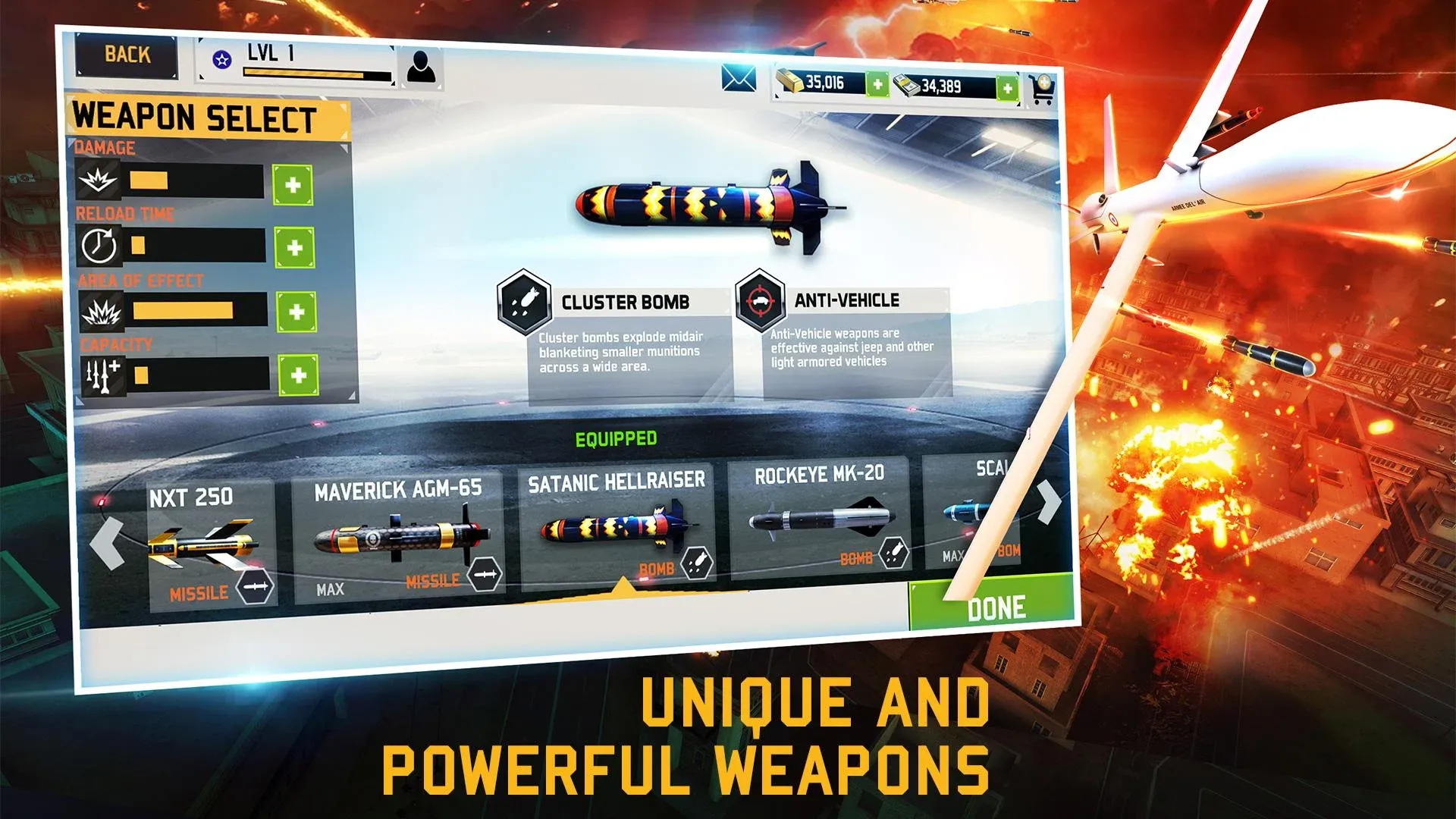 ДРОН ТЕНЬ STRIKE 3 v1.26.128 APK Мод (Много денег) Screenshot 4