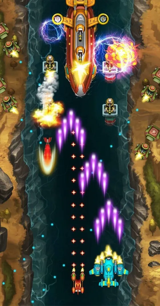 AFC Solar Squad: Space Attack [мод: меню] Screenshot 2