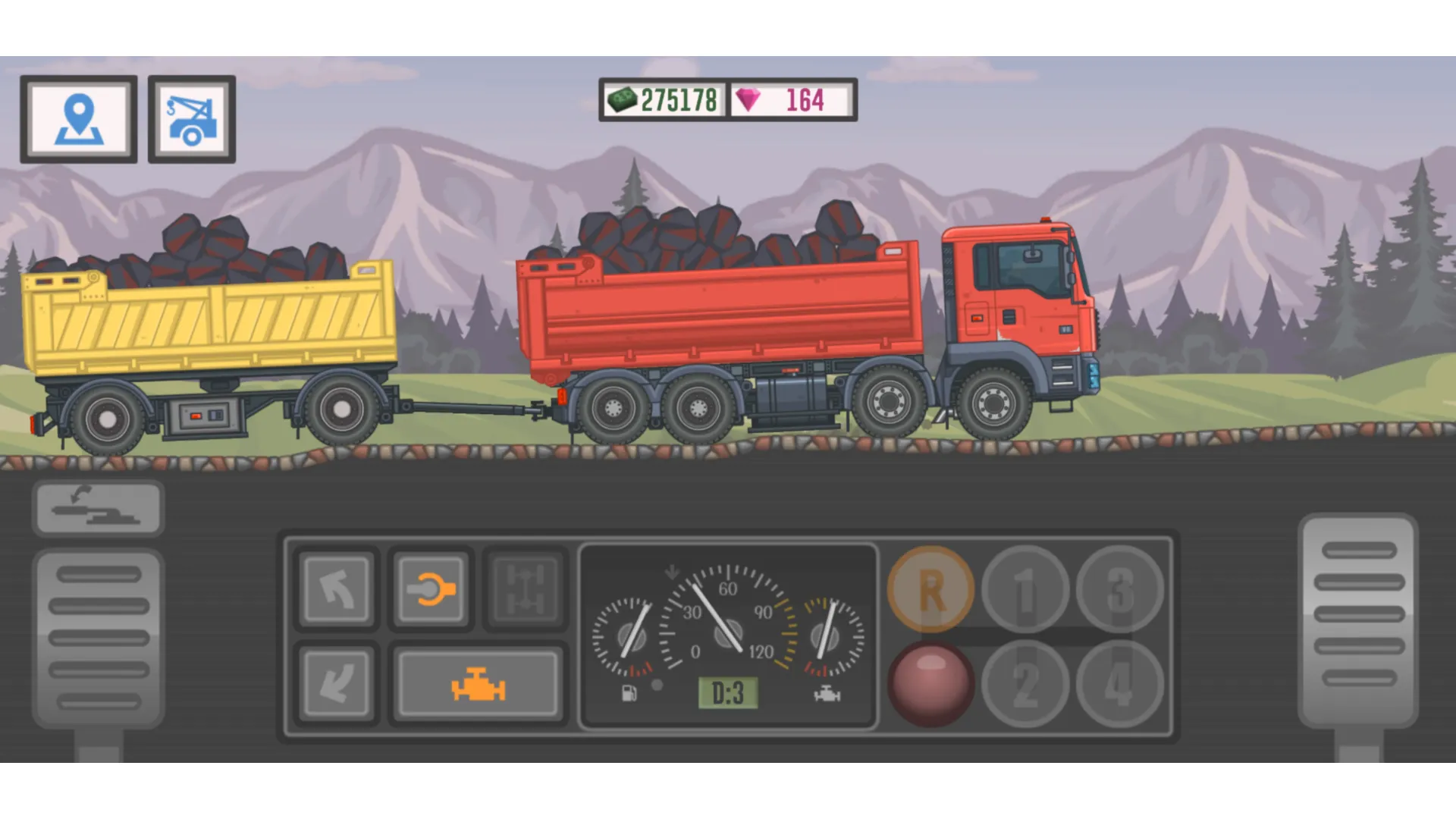 Дальнобойщик и Грузовики v4.5 APK Мод (Много денег) Screenshot 1 Дальнобойщик и Грузовики v4.5 APK Мод (Много денег) Screenshot 1