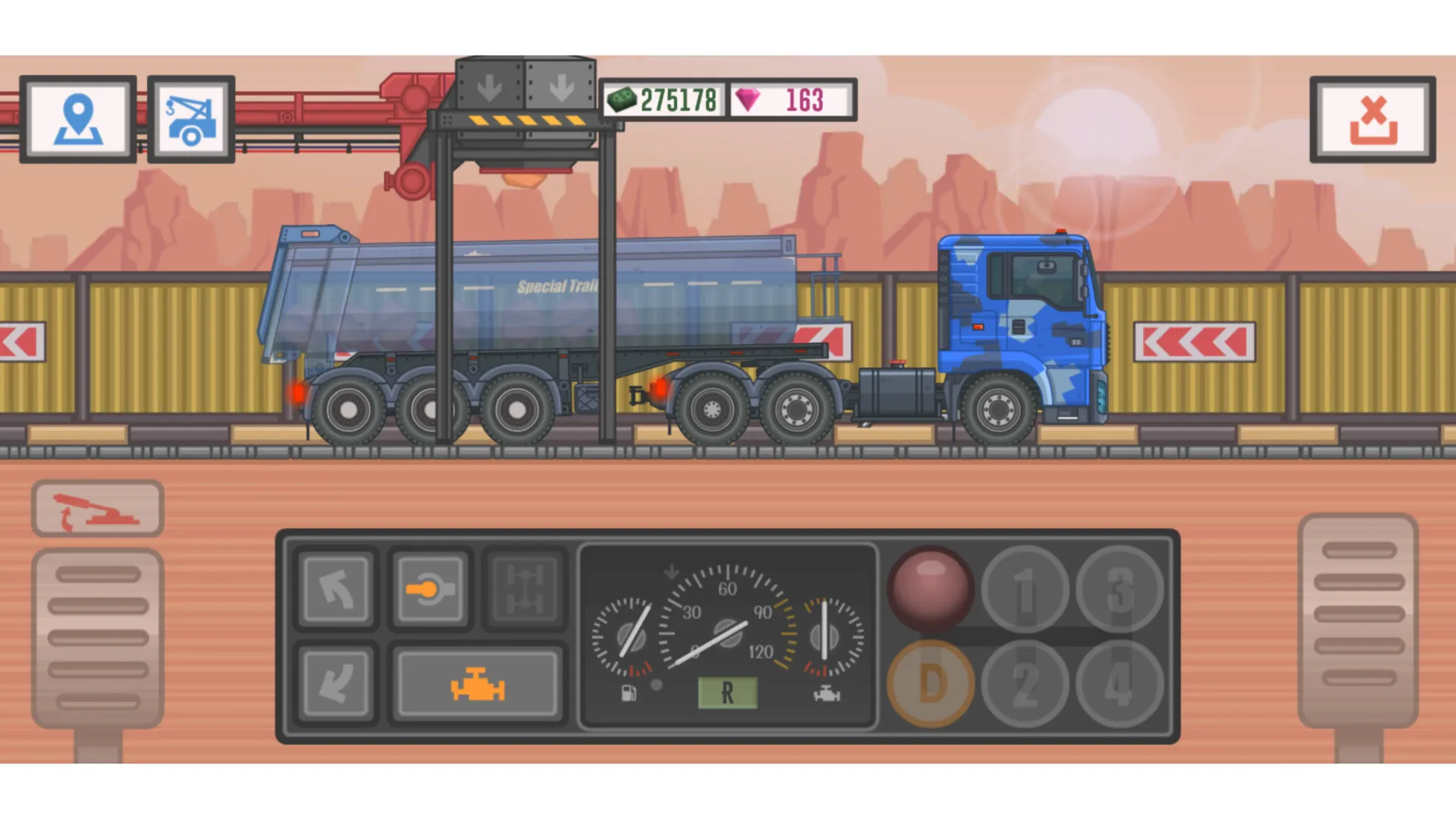 Дальнобойщик и Грузовики v4.5 APK Мод (Много денег) Screenshot 2 Дальнобойщик и Грузовики v4.5 APK Мод (Много денег) Screenshot 2