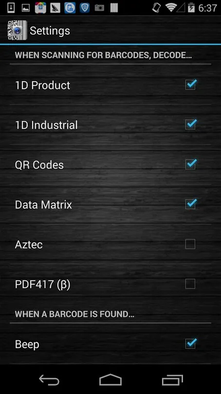 QR сканер штрих-кода Screenshot 4