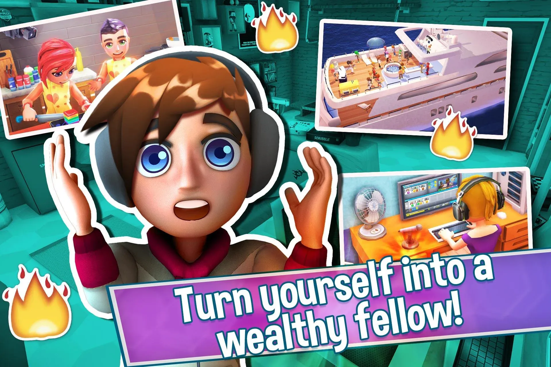 Youtubers Life v1.9.0 APK Мод (Всё открыто) Screenshot 1 Youtubers Life v1.9.0 APK Мод (Всё открыто) Screenshot 1