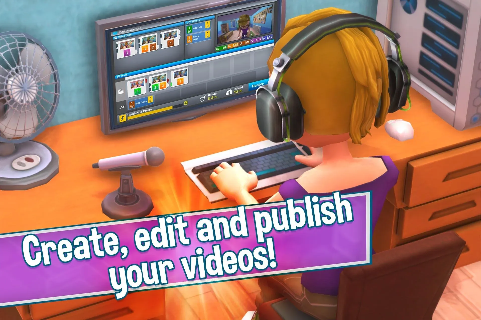 Youtubers Life v1.9.0 APK Мод (Всё открыто) Screenshot 5
