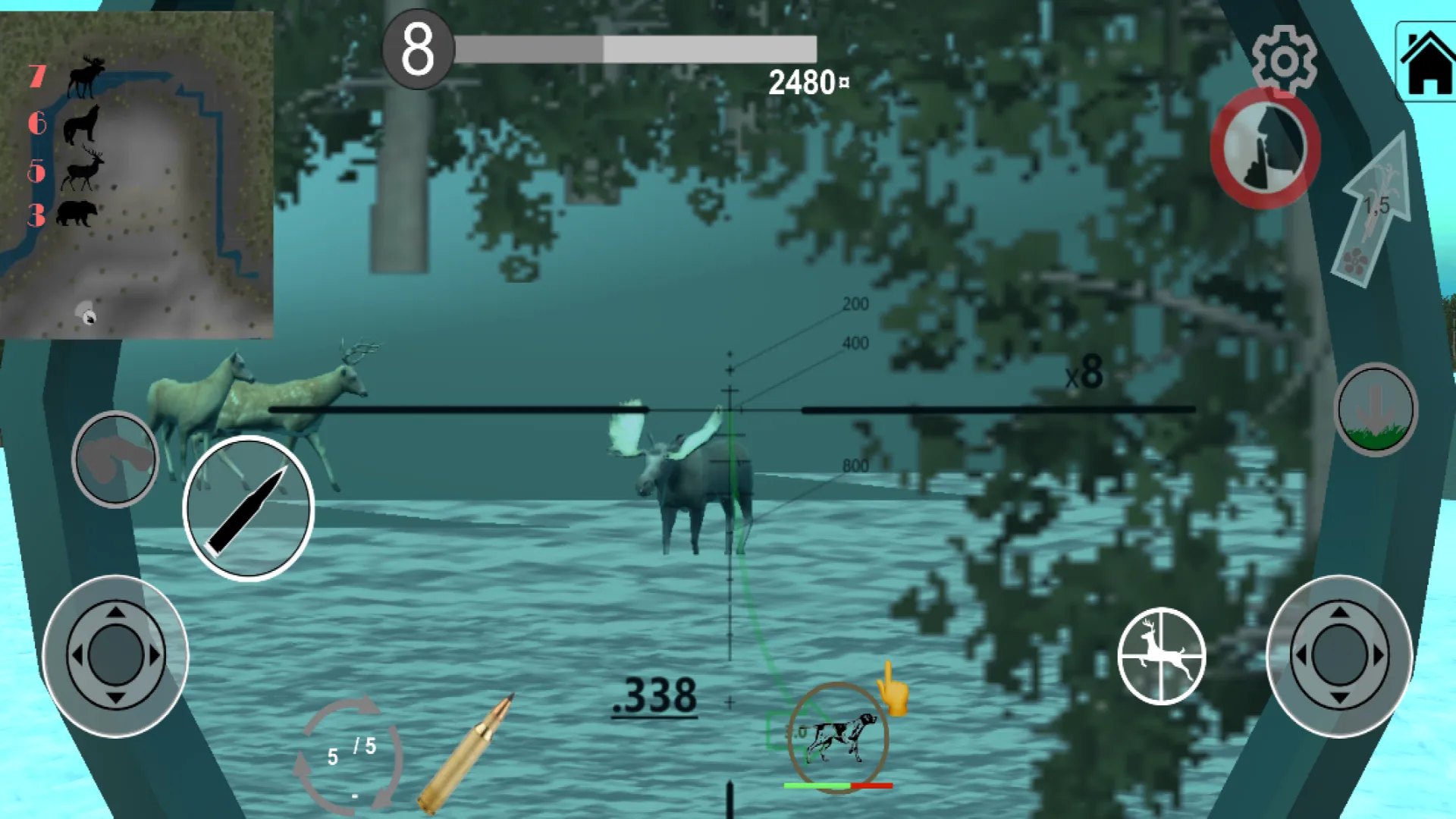 Симулятор охоты v7.78 APK Мод (Много денег) Screenshot 4 Симулятор охоты v7.78 APK Мод (Много денег) Screenshot 4
