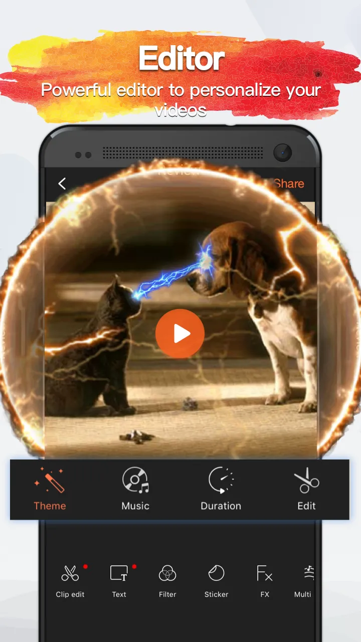 Видеоредактор HD VivaVideo PRO [мод: всё открыто + VIP] Screenshot 3