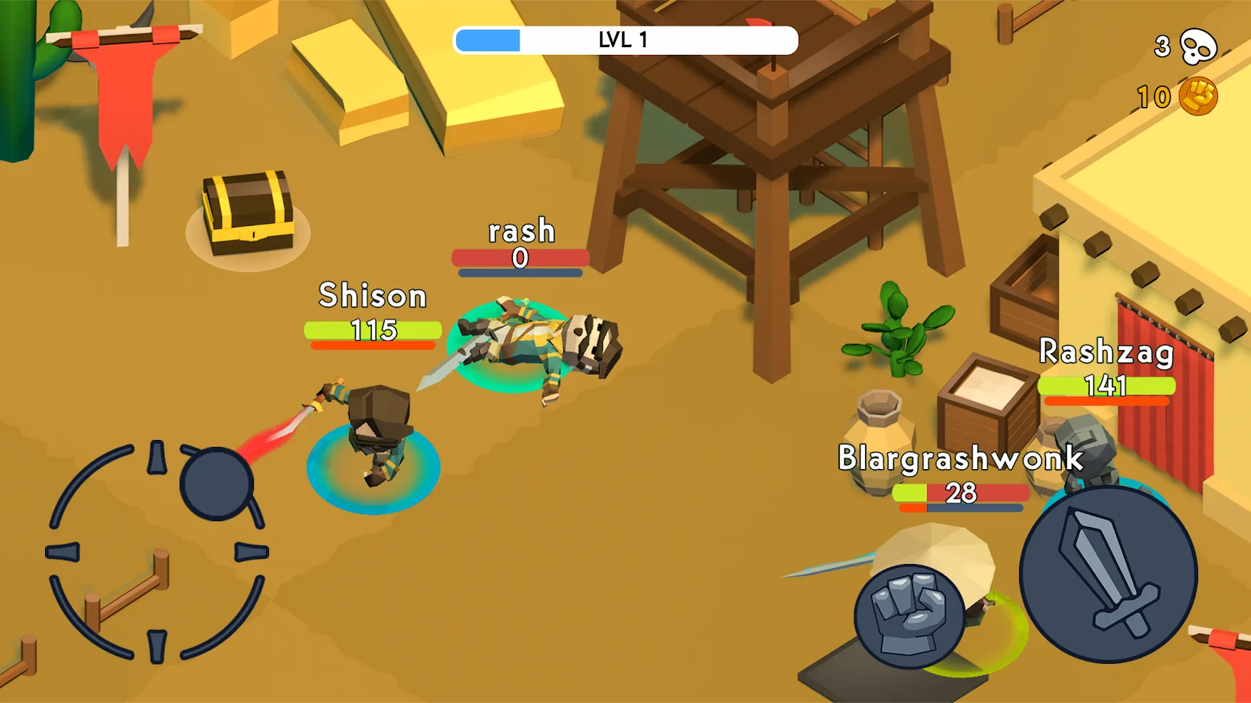 HeadHunters io [мод: много денег] Screenshot 3