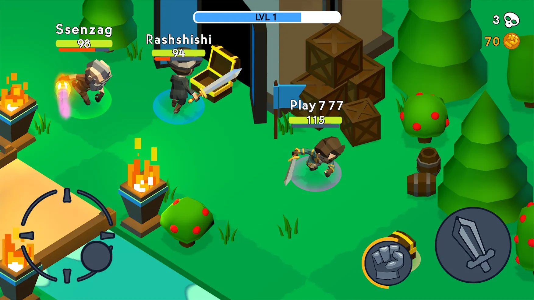 HeadHunters io [мод: много денег] Screenshot 4