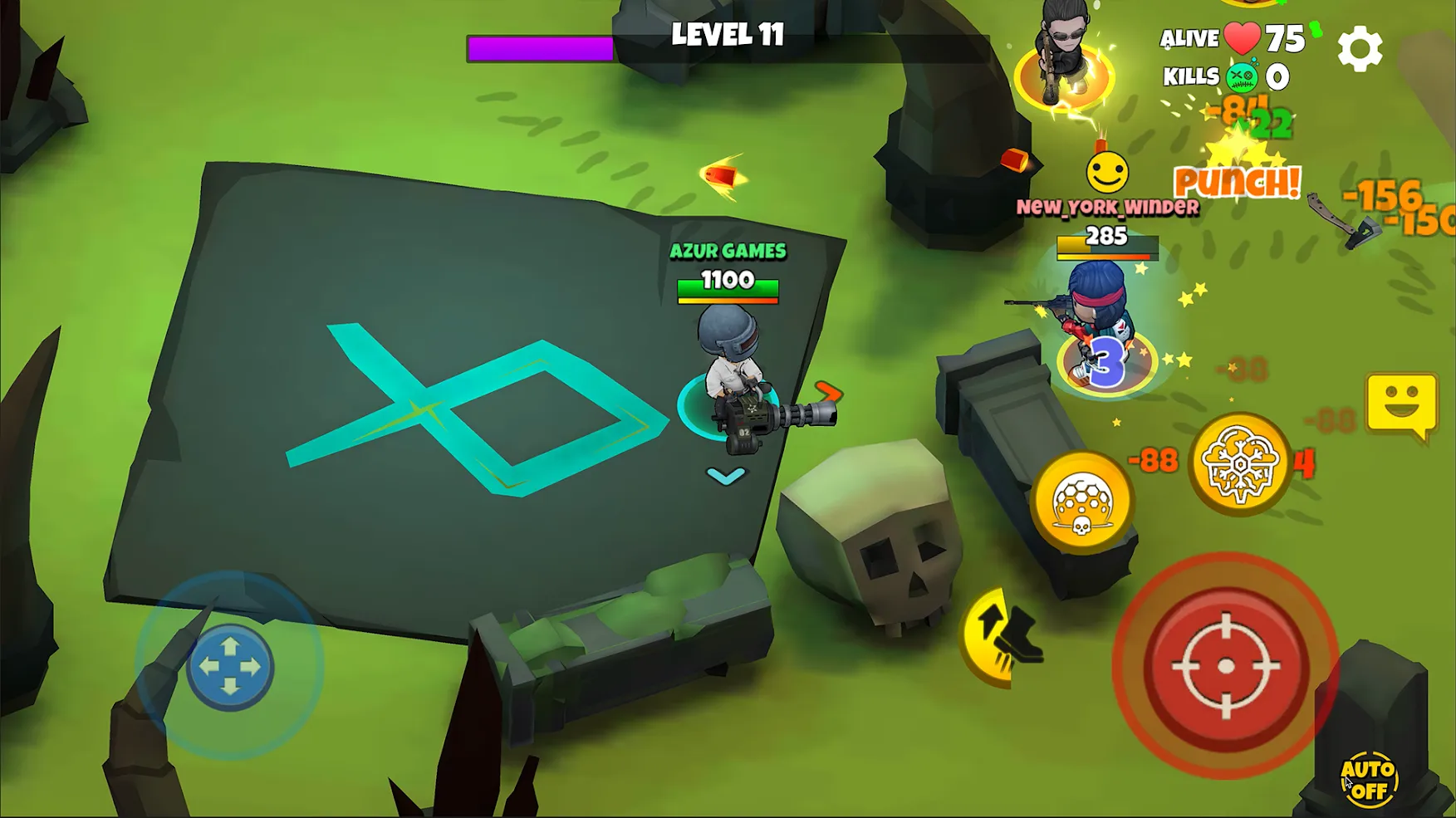 Warriors.io: Королевская Битва [мод: бесплатные покупки] Screenshot 3