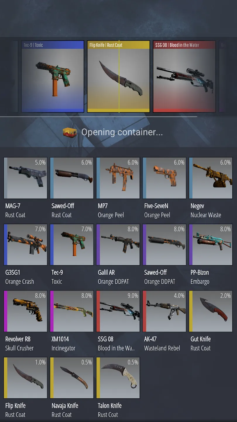 Case Simulator Ultimate CS 2 v11.6 APK Мод (Бесплатные покупки) Screenshot 1 Case Simulator Ultimate CS 2 v11.6 APK Мод (Бесплатные покупки) Screenshot 1