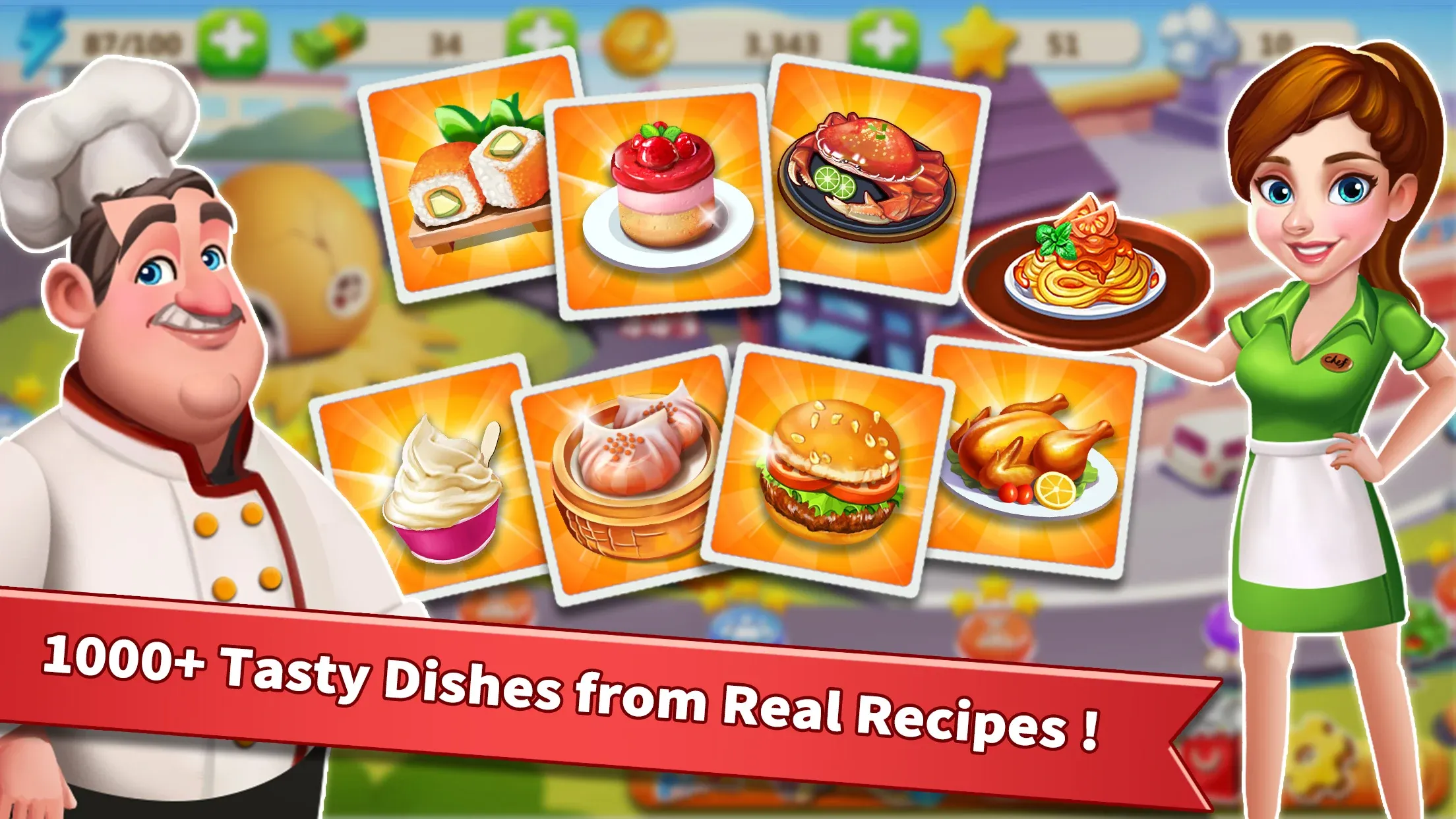 Rising Super Chef v10.3.2 APK Мод (Много денег) Screenshot 5