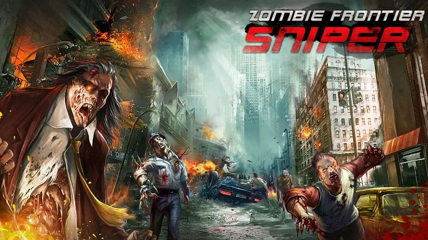 Zombie Frontier: Sniper [мод: много денег] Screenshot 1