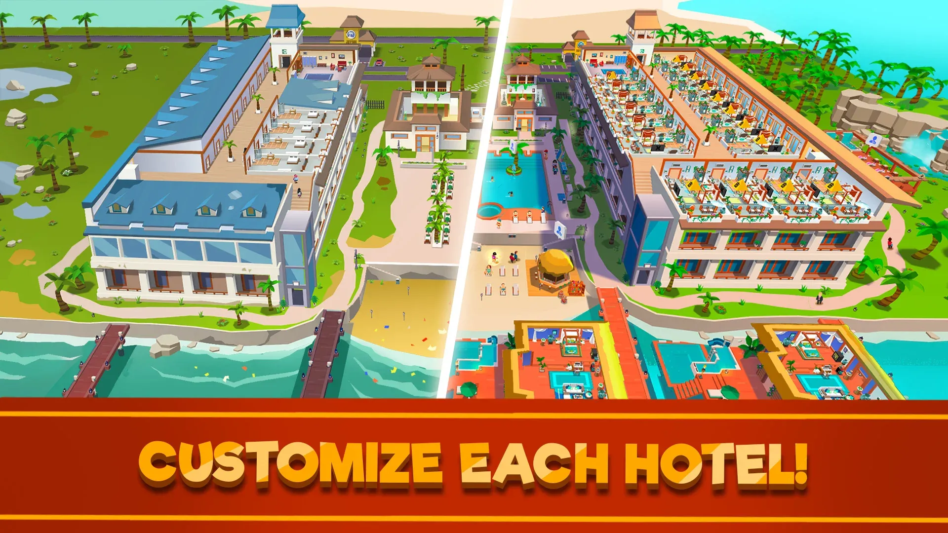 Hotel Empire Tycoon v4.4.0 APK Мод (Много денег) Screenshot 2 Hotel Empire Tycoon v4.4.0 APK Мод (Много денег) Screenshot 2