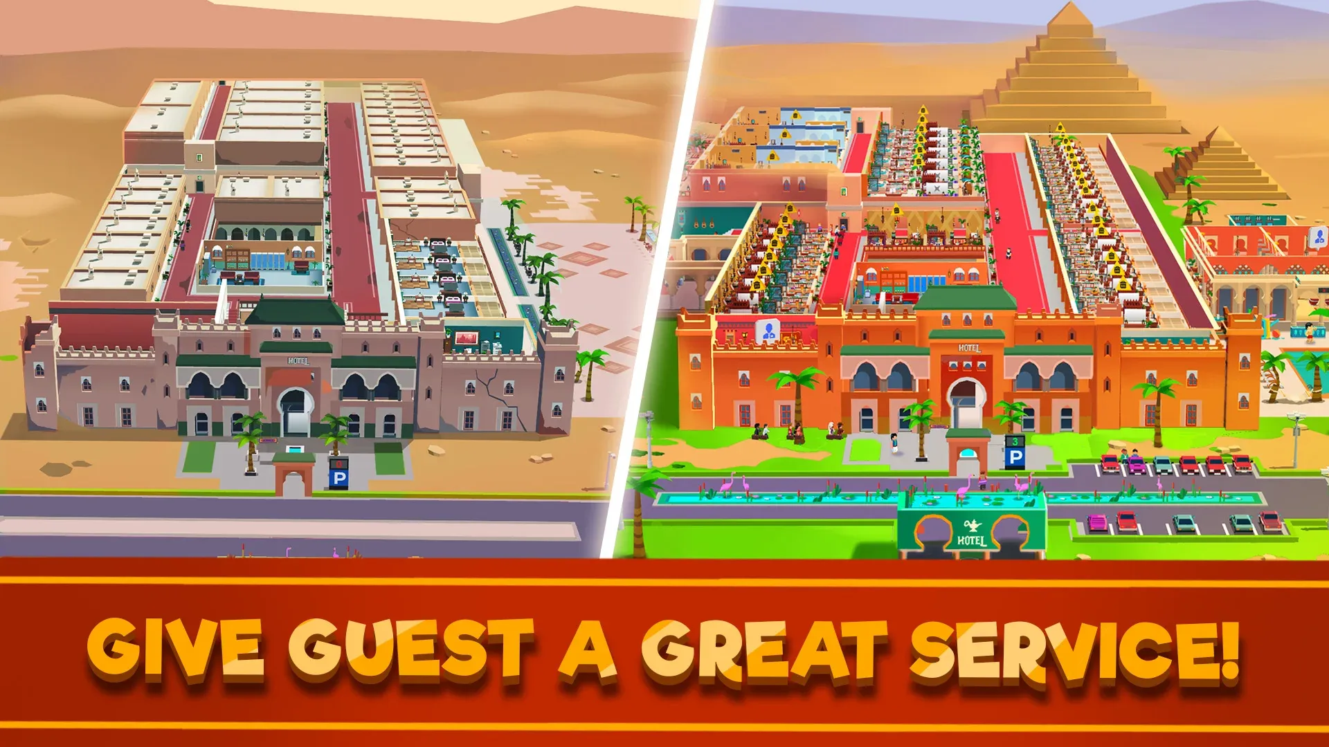 Hotel Empire Tycoon v4.4.0 APK Мод (Много денег) Screenshot 4 Hotel Empire Tycoon v4.4.0 APK Мод (Много денег) Screenshot 4