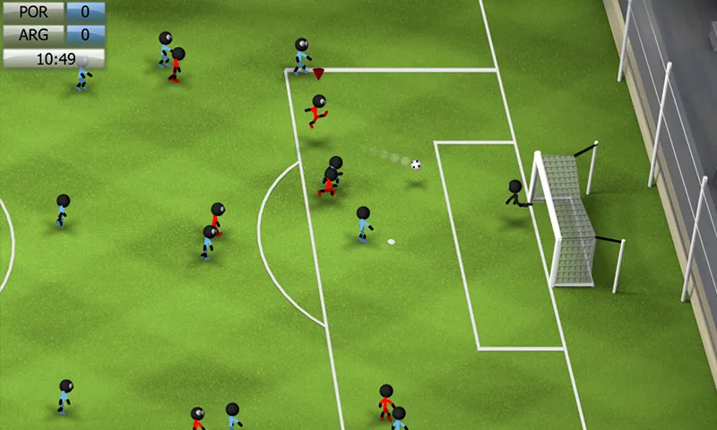 Stickman Soccer 2014 [мод: всё открыто] Screenshot 2