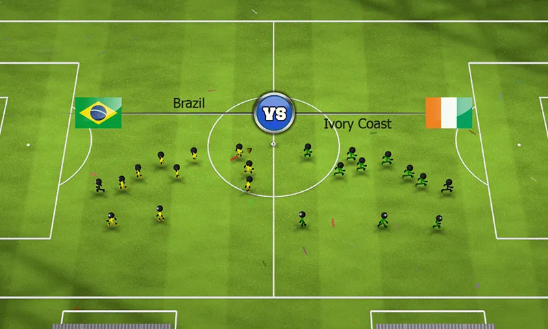 Stickman Soccer 2014 [мод: всё открыто] Screenshot 3