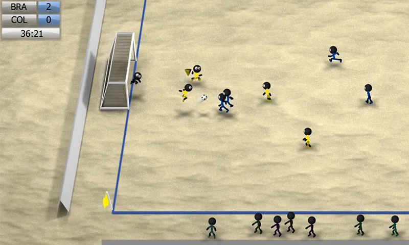 Stickman Soccer 2014 [мод: всё открыто] Screenshot 5