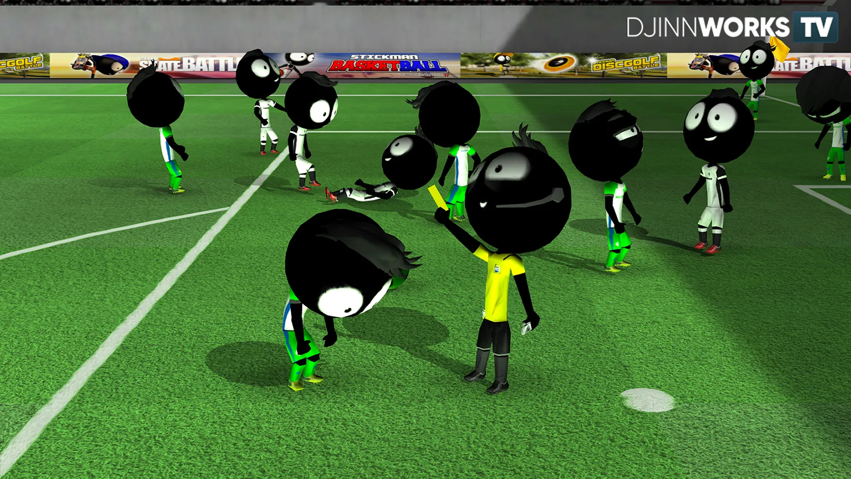 Stickman Soccer 2018 [мод: много денег] Screenshot 3