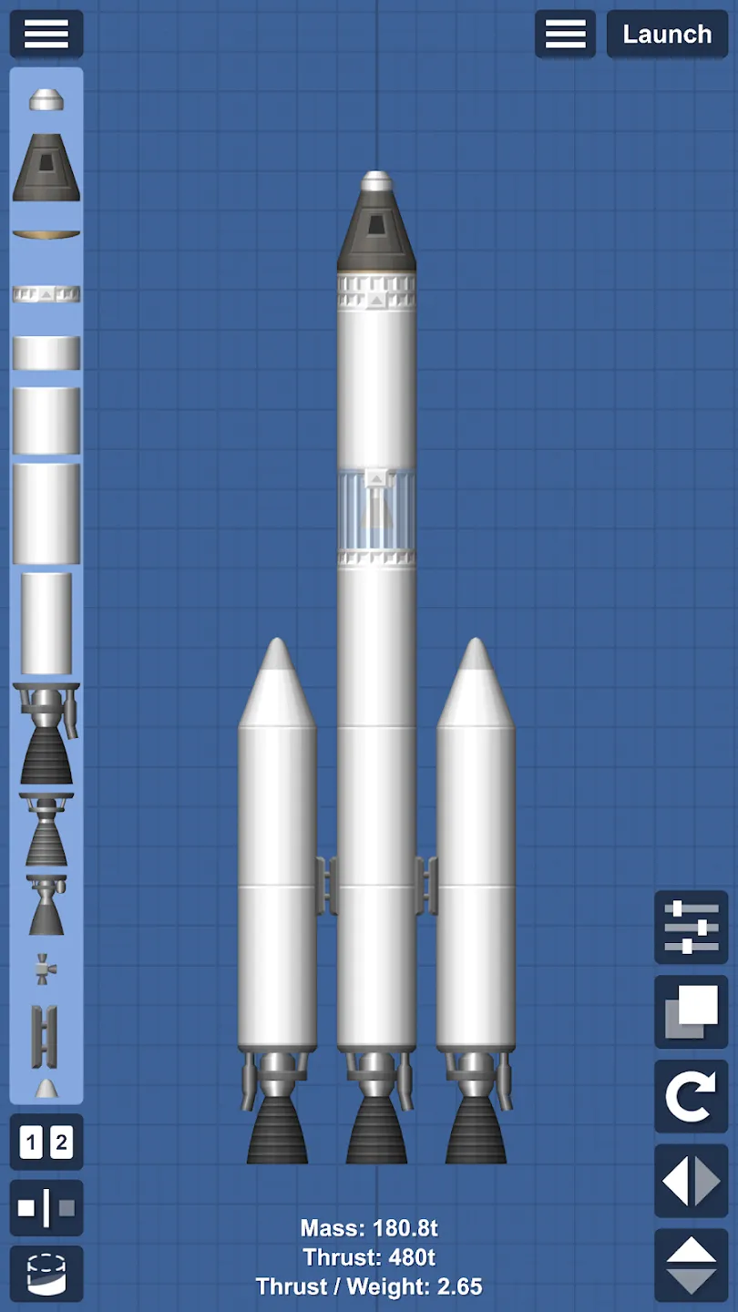 Spaceflight Simulator v1.6.00.22 APK Мод (Всё открыто) Screenshot 1
