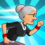 Скачать Angry Gran Run Мод (Много денег) на Андроид