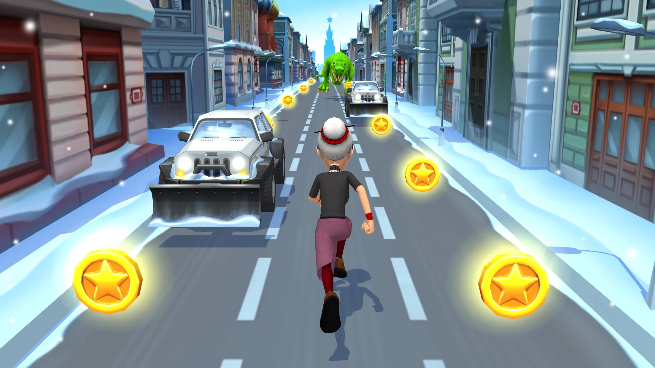 Angry Gran Run v2.35.0 APK Мод (Много денег) Screenshot 1