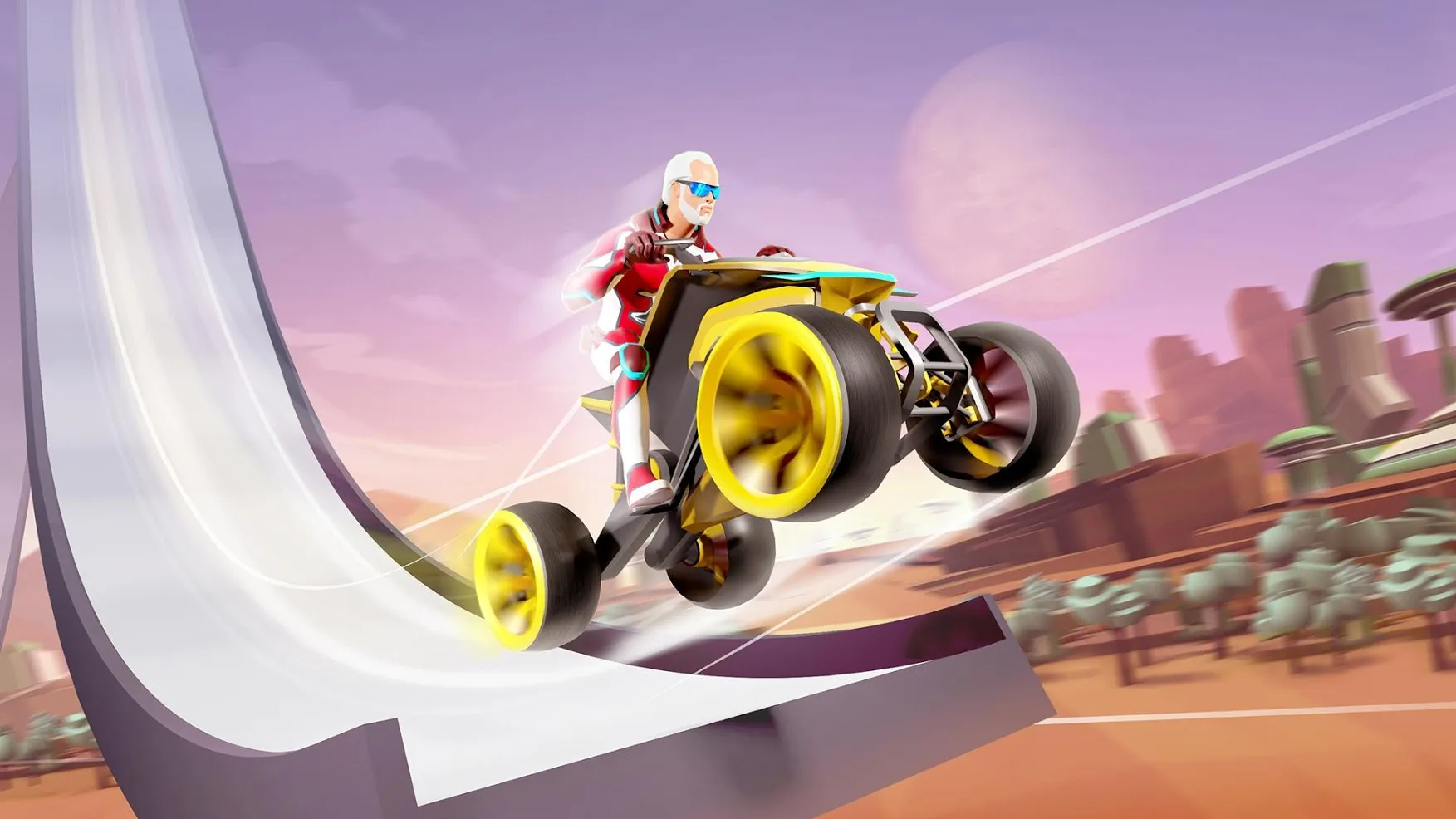 Gravity Rider Zero [мод: всё открыто] Screenshot 3