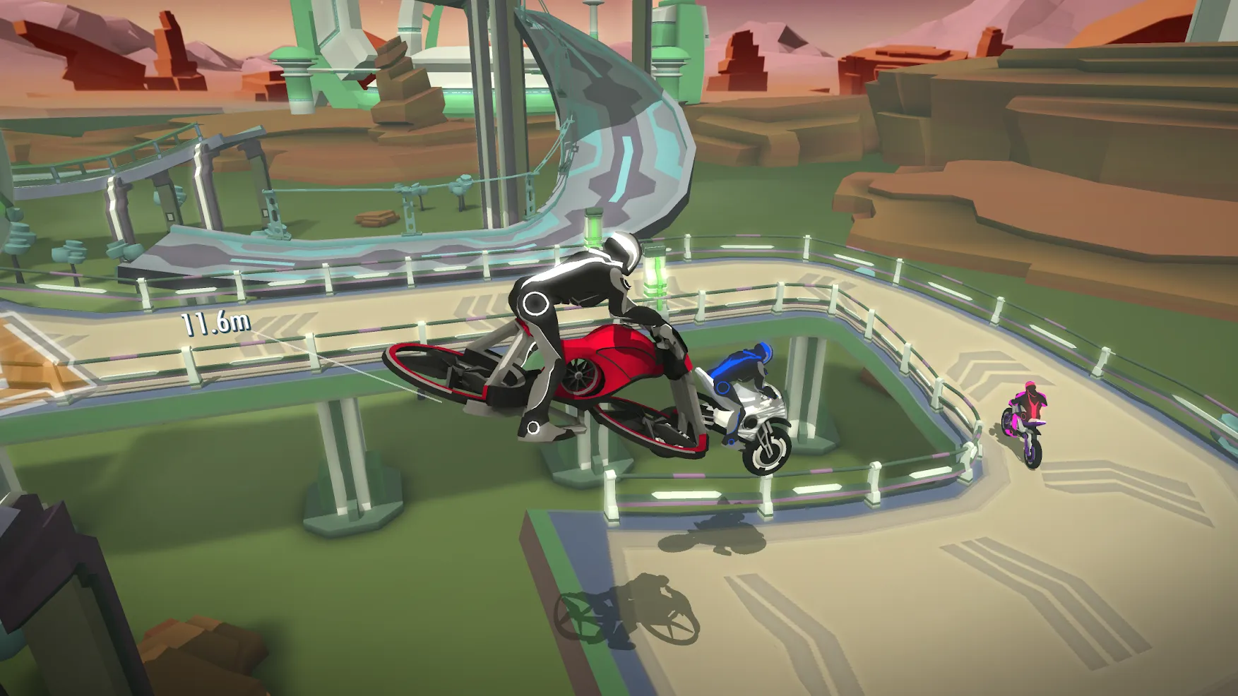 Gravity Rider Zero [мод: всё открыто] Screenshot 4