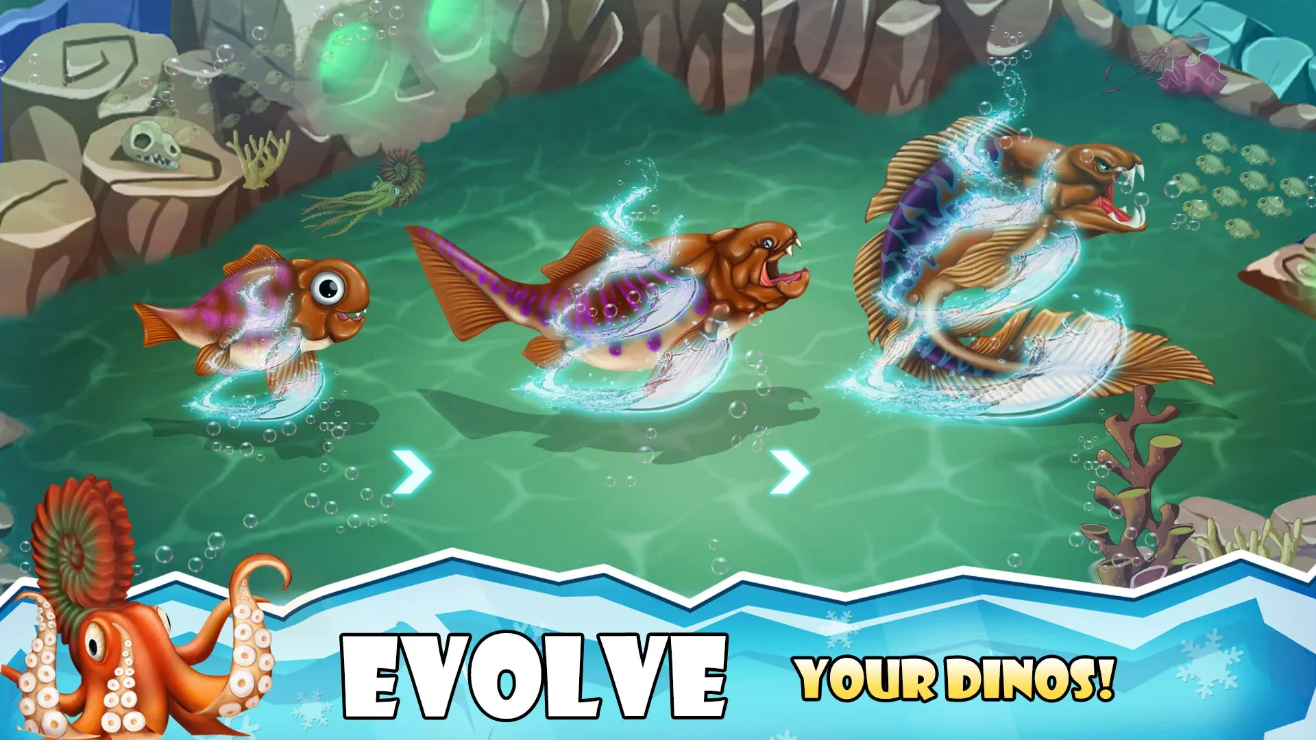 Jurassic Dino Water World v15.04 APK Мод (Много денег) Screenshot 5