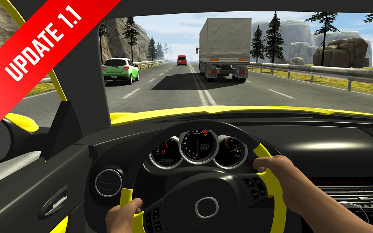Racing in Car v1.6 APK Мод (Много денег) Screenshot 2