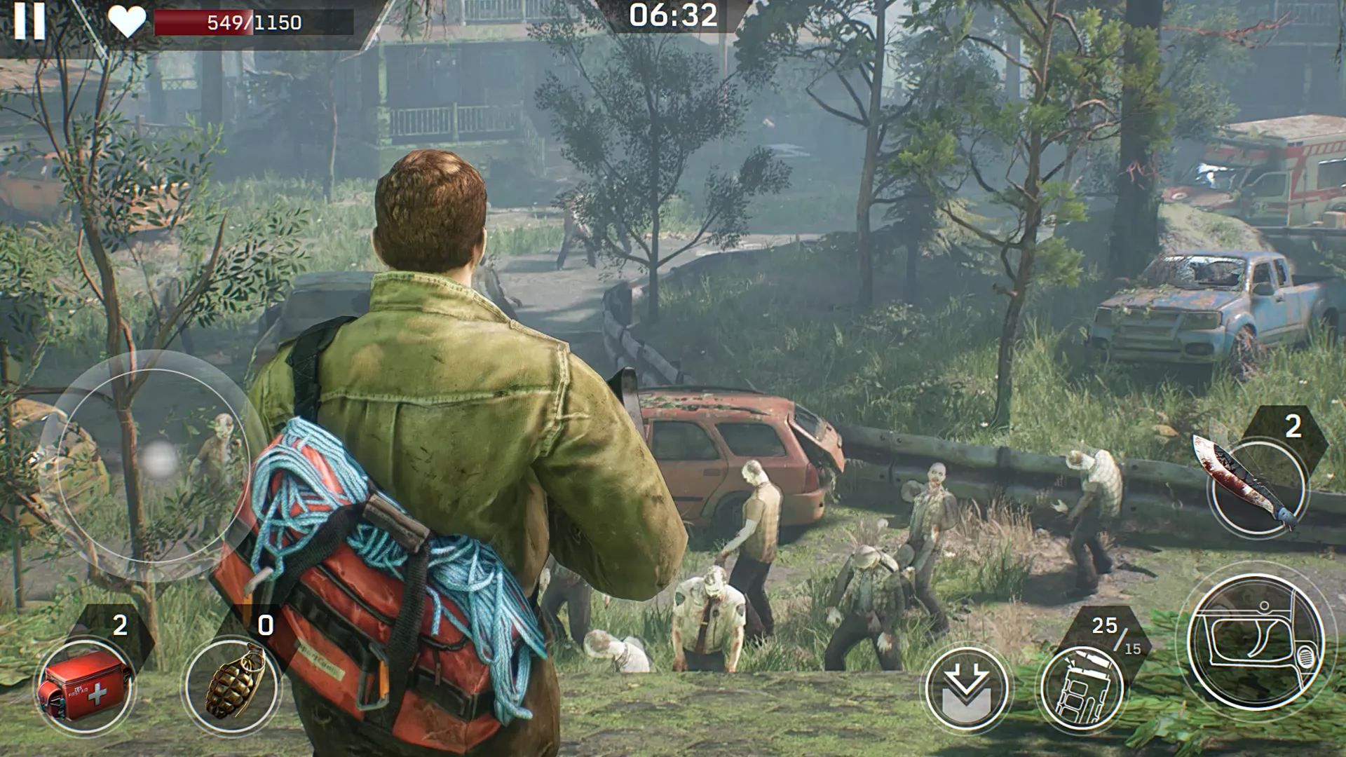 Left to Survive v8.3.1 APK Мод (Меню, Много оружия, Нет перезарядки) Screenshot 1
