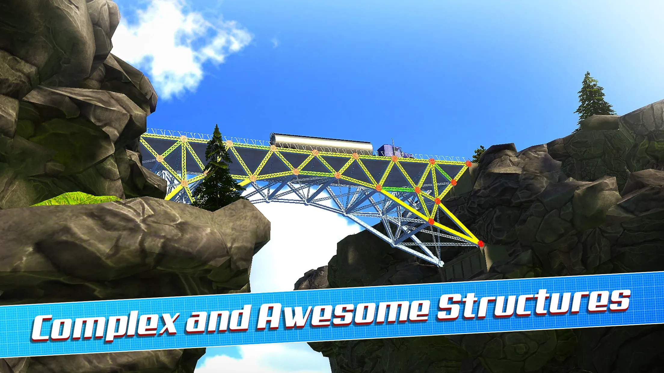 Bridge Construction Simulator v1.7.2 APK Мод (Много подсказок) Screenshot 4
